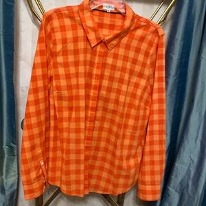 Crown and Ivy size XL handkerchief cotton blouse